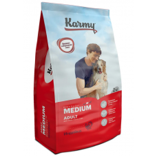 Karmy Medium Adult сухой корм для собак средних пород с индейкой, 2 кг