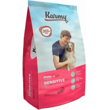 Karmy Sensitive Mini сухой корм для собак мелких пород с чувствительным пищеварением, с лососем, 2 кг